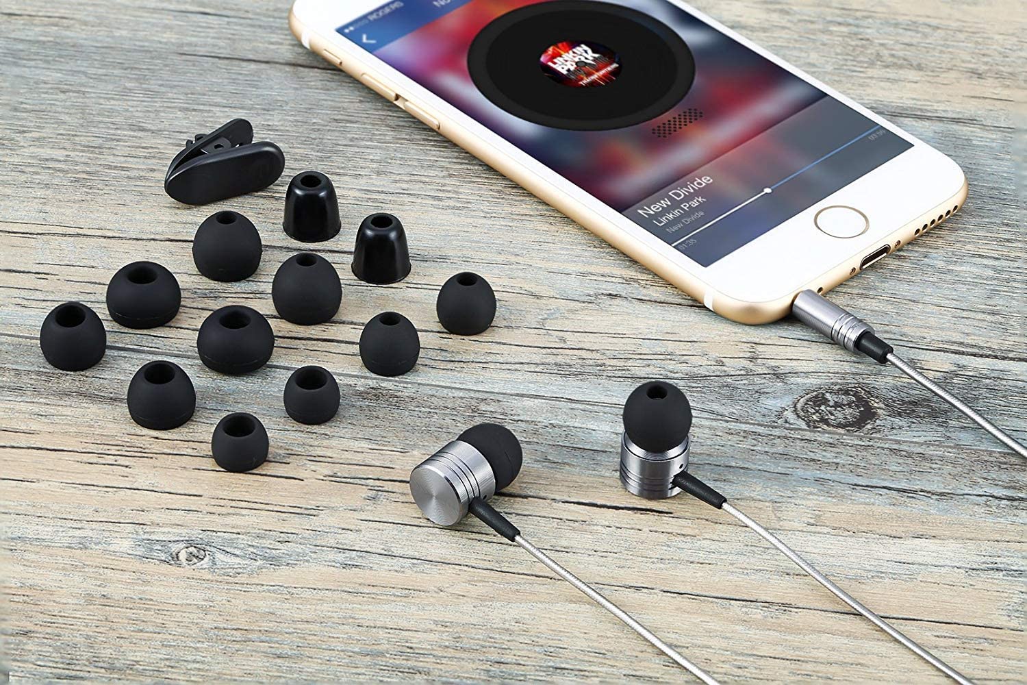 Betron B650 Earphones Noise Isolating Earbuds Heavy Deep Bass Headphones Microphone Volume Control - Image 10