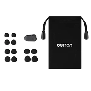 Betron B750s Earphones Microphone Volume Control In Ear Tangle Free Noise Isolating Heavy Deep Bass - Image 14