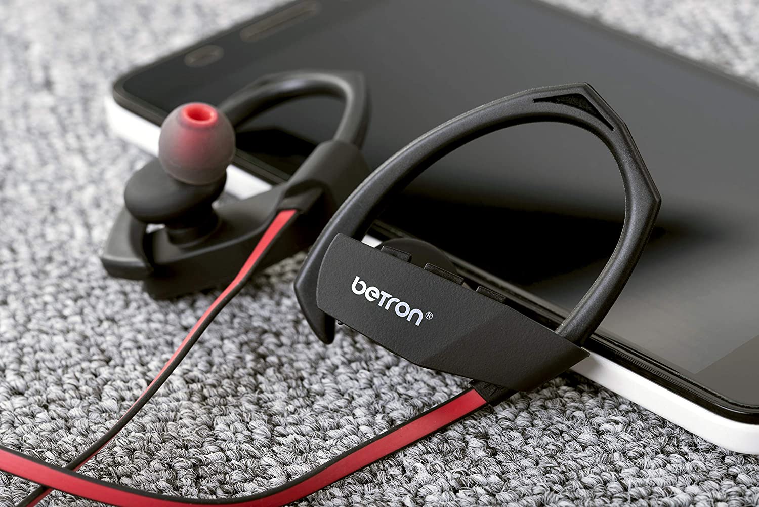 Betron BR74 Bluetooth Sports Earphones Wireles Sweat Proof Earbuds for Running Cycling Gym Workout - Image 5